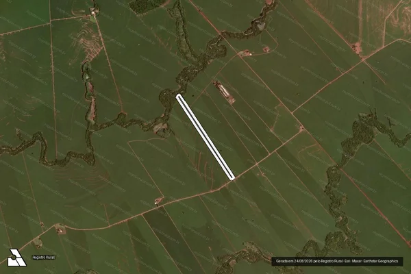 Imagem de satélite de Lote 01 Dest Lts 22 23 24 Subd Lt em RANCHO ALEGRE D'OESTE - PR