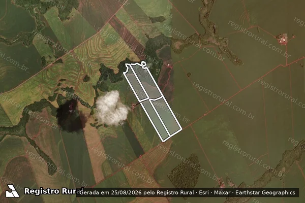 Imagem de satélite de SITIO SAO JOSE em UBIRATÃ - PR