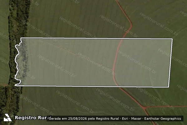 Imagem de satélite de SITIO SAO PAULO em GOIOERÊ - PR