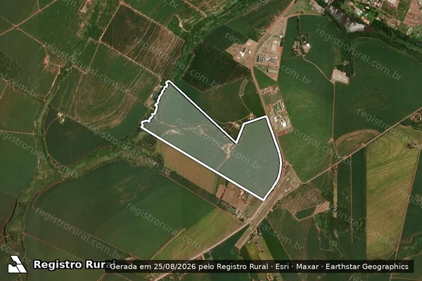 Imagem de satélite de Estancia Cabral Vii em GOIOERÊ - PR