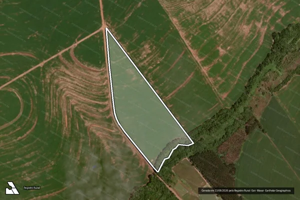 Imagem de satélite de FAZENDA NOSSA SENHORA APARECIDA em GOIOERÊ - PR