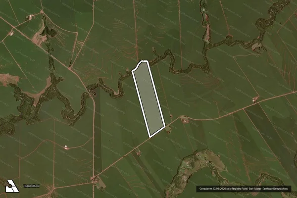 Imagem de satélite de Sitio Nossa Senhora Aparecida em RANCHO ALEGRE D'OESTE - PR
