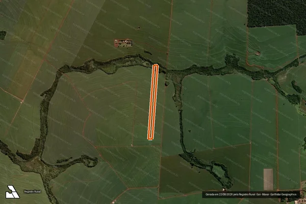 Imagem de satélite de FAZENDA NOVA ESPERANCA MATR 28320 em GOIOERÊ - PR