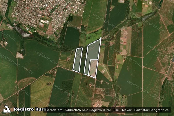 Imagem de satélite de SITIO SAO JOSE em GOIOERÊ - PR