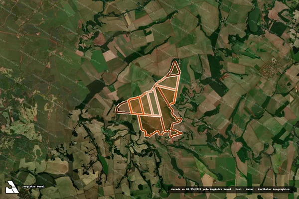 Imagem de satélite de Fazenda Tricolor em MAMBORÊ - PR