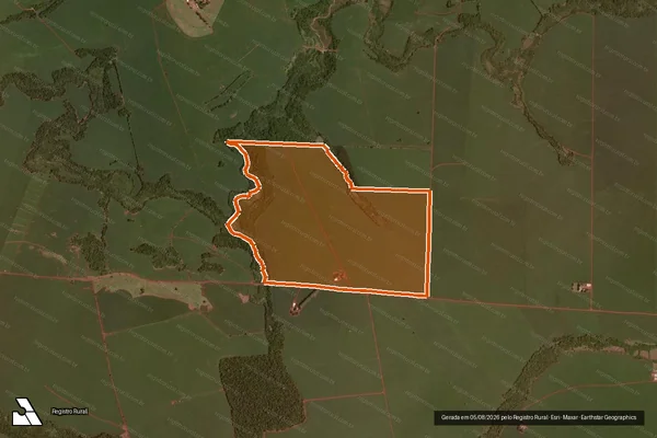 Imagem de satélite de FAZENDA CHRISTIANE em JURANDA - PR