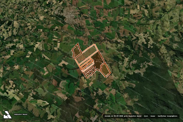 Imagem de satélite de FAZENDA RIO DO SALTO em MANOEL RIBAS - PR