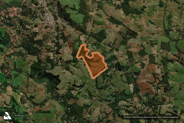 Imagem de satélite de Sitio Santo Antonio em SANTA MARIA DO OESTE - PR