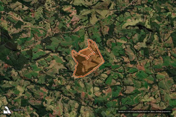 Imagem de satélite de Campina Grande em SANTA MARIA DO OESTE - PR