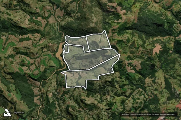 Imagem de satélite de Fazenda Marrecas em BOA VENTURA DE SÃO ROQUE - PR