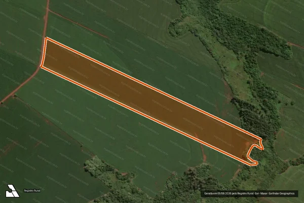 Imagem de satélite de Lote 259 A em ASSIS CHATEAUBRIAND - PR