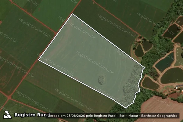 Imagem de satélite de Lote Rural 445 em ASSIS CHATEAUBRIAND - PR