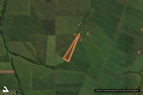 Imagem de satélite de LOTE RURAL 505-B em ASSIS CHATEAUBRIAND - PR