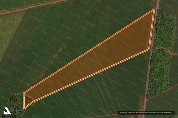 Imagem de satélite de Lote Rural N 183 em ASSIS CHATEAUBRIAND - PR