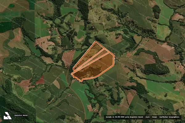 Imagem de satélite de LTS 20A1A6,20A1A7 em CASCAVEL - PR