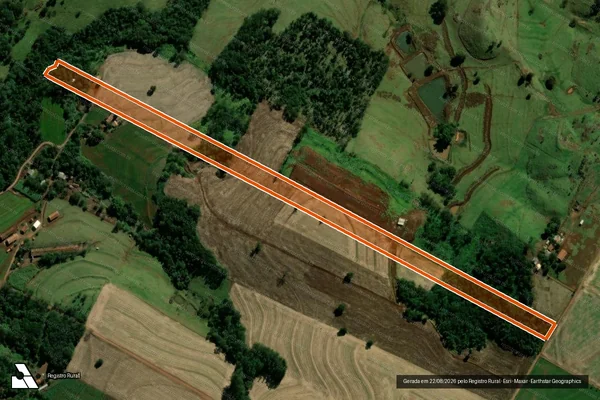 Imagem de satélite de LT RURAL 34-A-3 GL 9 COL A CVEL em IGUATU - PR
