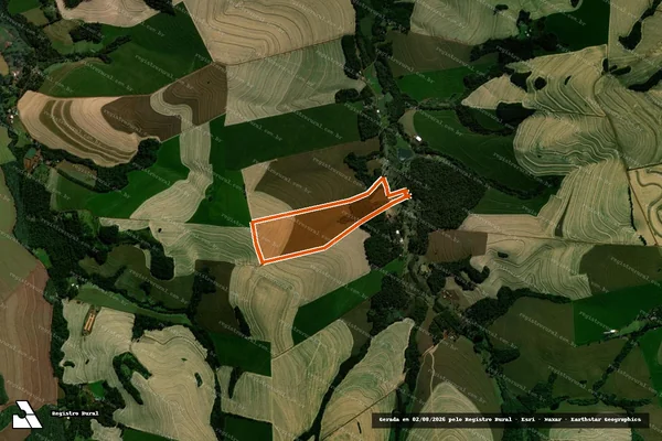 Imagem de satélite de Lote 59 Gleba 1 Col M Sao Joao em BRAGANEY - PR