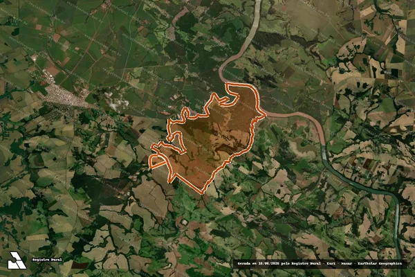 Imagem de satélite de FAZENDA SANTA TEREZINHA DO PIQUIRI em CORBÉLIA - PR