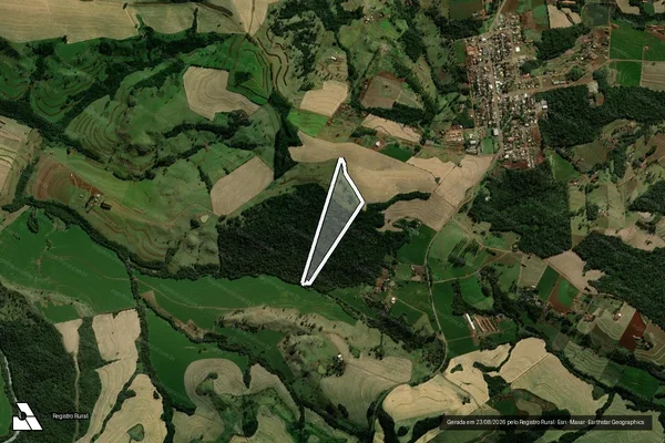 Imagem de satélite de Lote Rural 65-I-1 Gl 09 Col A Cvel em IGUATU - PR