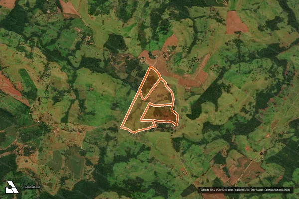 Imagem de satélite de Lt 68 Gl 20 Col A Guaraniacu em GUARANIAÇU - PR