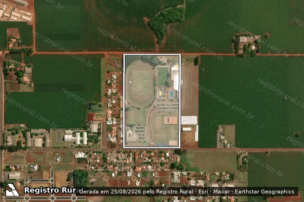 Imagem de satélite de CHACARA 388 389 390 ASFUSCA em PALOTINA - PR