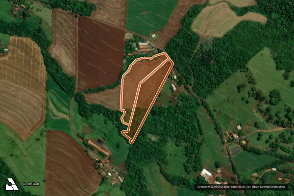 Imagem de satélite de Lrs 299.B.1 299.B.2 - Per.5/F.Brit em TOLEDO - PR