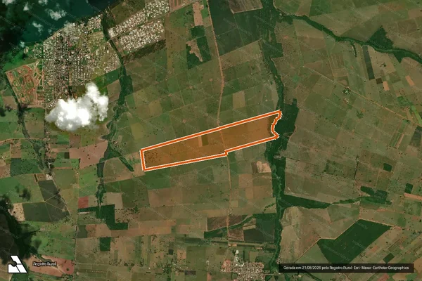 Imagem de satélite de FAZENDA CEREJA em SÃO PEDRO DO PARANÁ - PR