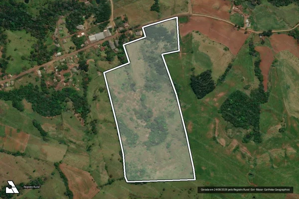 Imagem de satélite de Lote Rural 53 Gleba 33 em BARRACÃO - PR