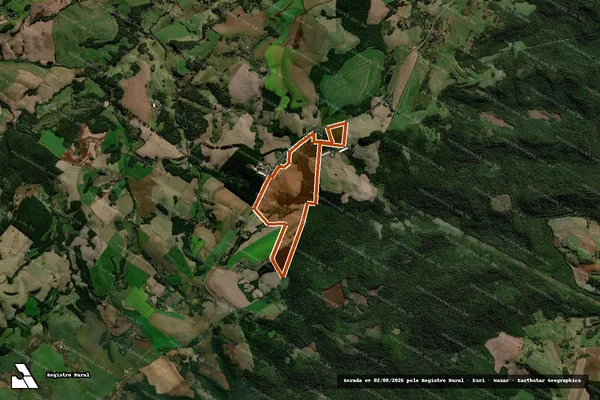 Imagem de satélite de Lotes 16, 16-A e Pt Lotes 68 e 82 em CHOPINZINHO - PR