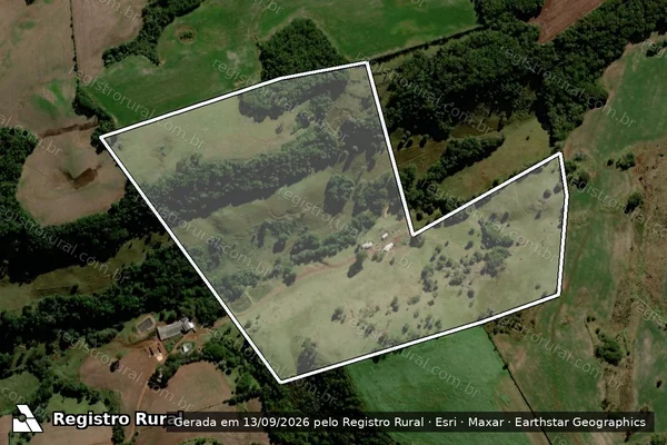 Imagem de satélite de Lote n.45 Gleba 04 Im Chopinzinho em CHOPINZINHO - PR