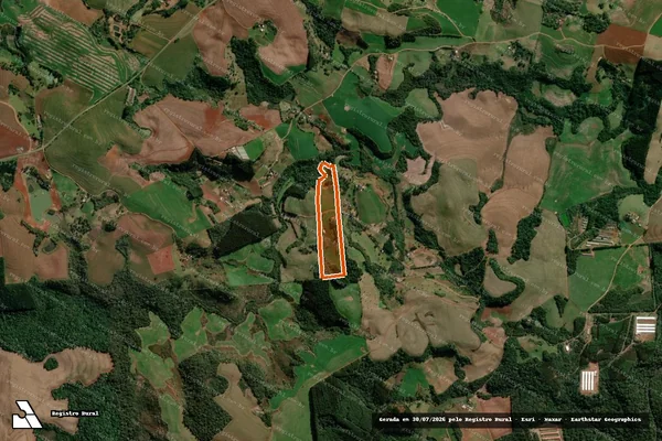 Imagem de satélite de Lote 21 Gl 3 em MARMELEIRO - PR