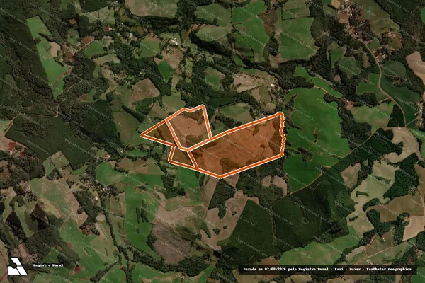 Imagem de satélite de Boa Vista em CAMPINA DO SIMÃO - PR
