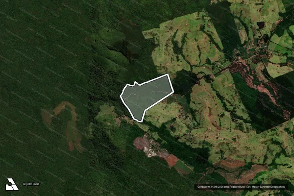 Imagem de satélite de Sitio Sao Sebastiao em NOVA LARANJEIRAS - PR