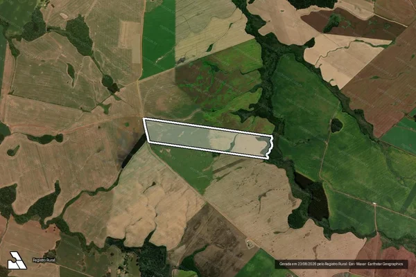 Imagem de satélite de Fazenda Caroba Ou Boa Cria em PINHÃO - PR