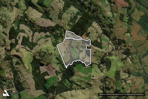 Imagem de satélite de FAZENDA PASTORE em MARQUINHO - PR