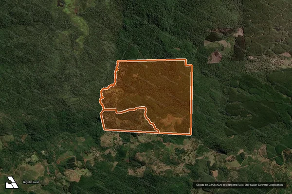 Imagem de satélite de Sitio Novo em BITURUNA - PR