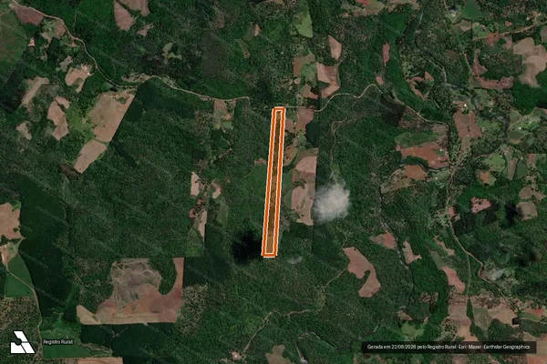 Imagem de satélite de Sitio Do Quebra Galho em BITURUNA - PR