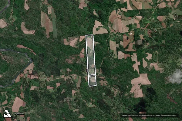 Imagem de satélite de SITIO I em PORTO VITÓRIA - PR