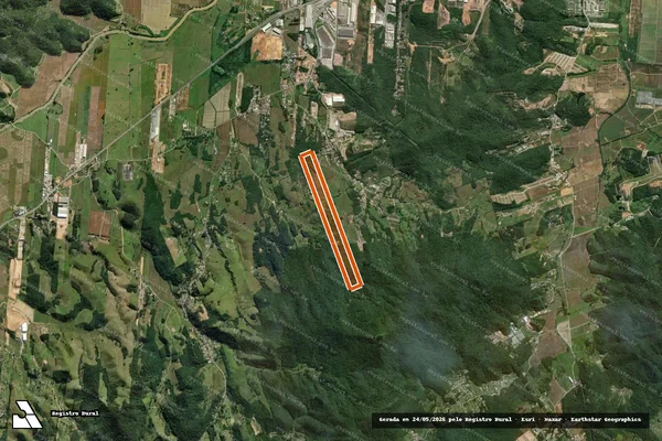 Imagem de satélite de Sitio Itajai em ITAJAÍ - SC