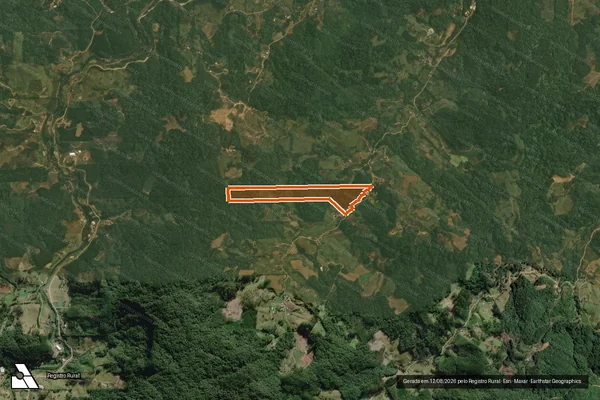 Imagem de satélite de MATRICULA Nº 9981 em BENEDITO NOVO - SC