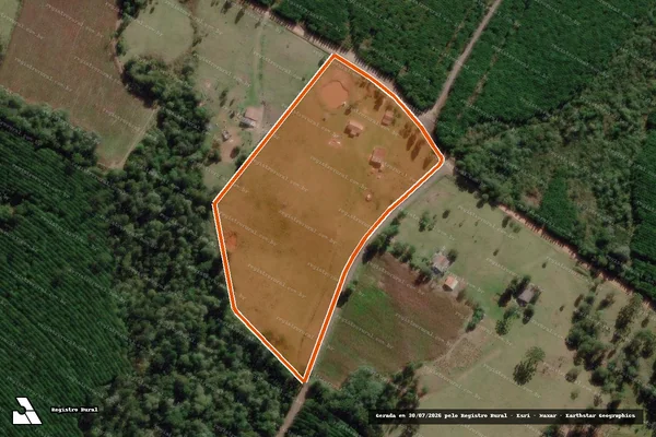 Imagem de satélite de Fazenda Barra Dos Indios em CORREIA PINTO - SC