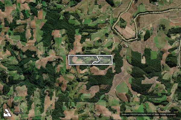 Imagem de satélite de MAT - 6388 - 6389 em RIO DO OESTE - SC