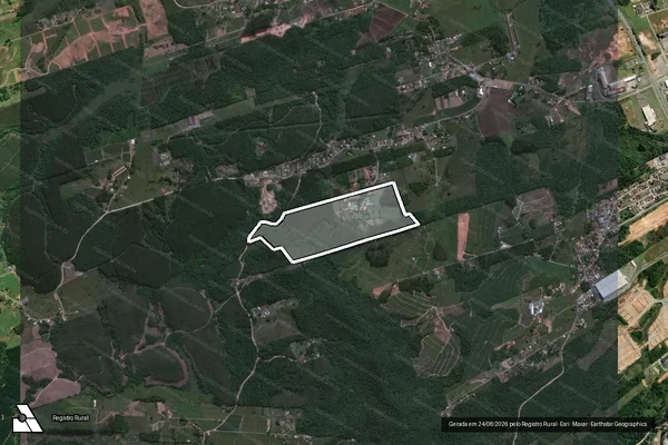 Imagem de satélite de Recreativa Tironi em BALNEÁRIO PIÇARRAS - SC