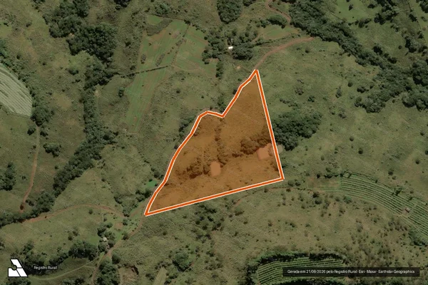 Imagem de satélite de FAZENDA ESTÃNCIA DO MEIO em SÃO JOAQUIM - SC