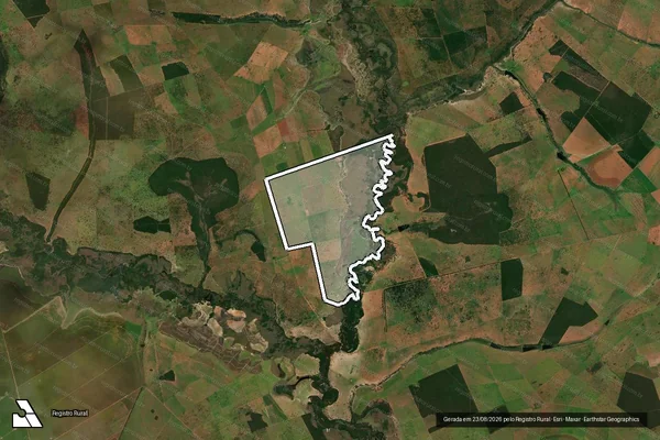 Imagem de satélite de Fazenda Guarda Mor II em CAMPO GRANDE - MS