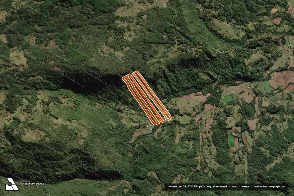 Imagem de satélite de Fazenda Campinas em BOCAINA DO SUL - SC