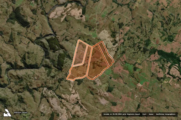 Imagem de satélite de FZ Da Roseira em LAGES - SC