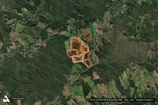Imagem de satélite de FAZENDA RIO PALHEIRO em OTACÍLIO COSTA - SC