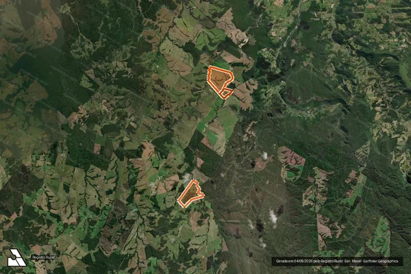 Imagem de satélite de Faz Figueiredo em BOCAINA DO SUL - SC