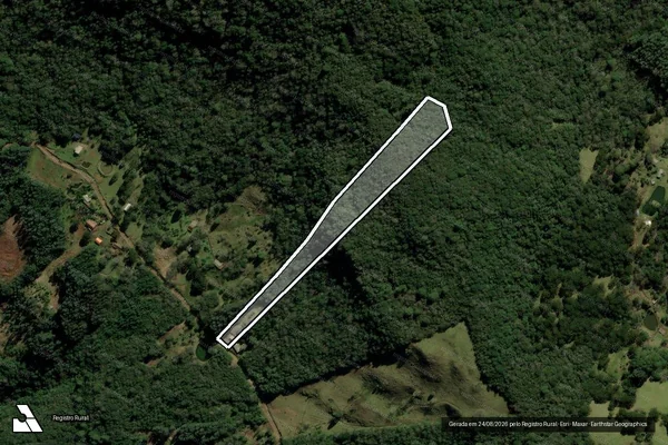 Imagem de satélite de MATRICULA 24385 em SÃO FRANCISCO DE PAULA - RS